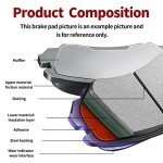 Road Passion Brake Pads for LINHAI Muddy 300 ATV