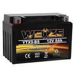 Weize YTX9-BS Maintenance Free Battery for ATV