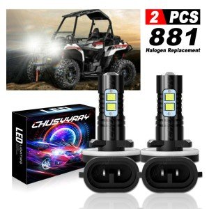 LED Headlight Bulbs for Polaris Ranger ATV