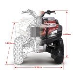 Waterproof ATV Car Cover for UV and Dust Protection