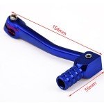 HIAORS Blue Folding Gear Shift Lever for ATVs