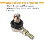 ACROPIX Steering Tie Rod Ends for ATVs - 2 Pack