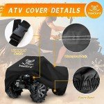 Heavy Duty Waterproof ATV Cover for 86" Models