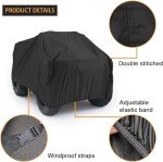 Heavy Duty Waterproof ATV Cover for All Weather