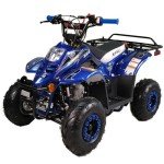 X-PRO 110cc Blue ATV Quad 4-Wheeler