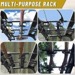 StarknightMT UTV Overhead Gun Rack with Padding
