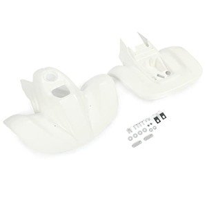 HECASA Honda TRX90 Fender Mud Guards - White