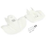HECASA Honda TRX90 Fender Mud Guards - White