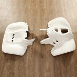 HECASA Honda TRX90 Fender Mud Guards - White