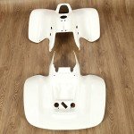 HECASA Honda TRX90 Fender Mud Guards - White