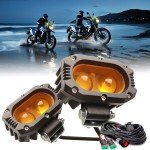 4" LED Amber Work Light Pods for ATV/UTV