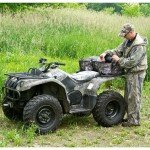 Camo ATV Rear Rack Bag for Gear Storage