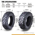 Full Set 27" ATV/UTV Mud Tires