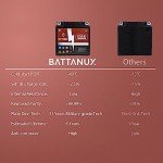 Battanux 12V Sealed Maintenance-Free ATV Battery