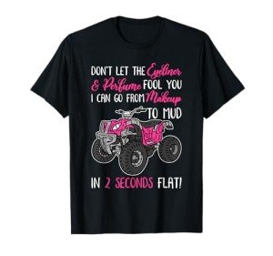 ATV Girl All-Terrain Quad Bike T-Shirt