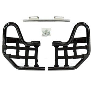 Honda TRX 250EX Nerf Bars with Black Net
