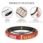 Universal Non-Slip 15-Inch Steering Wheel Cover