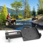 Universal 2" Receiver Winch Mounting Plate