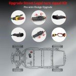 Universal ATV UTV Turn Signal Kit with Rocker Switch