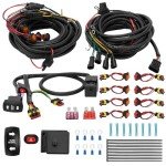 Universal ATV UTV Turn Signal Kit with Rocker Switch