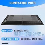 Kawasaki Mule Hard Roof Replacement Top - Black