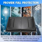 Kawasaki Mule Hard Roof Replacement Top - Black