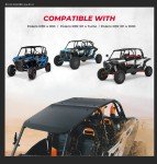 KEMIMOTO Heavy-Duty Aluminum Roof for Polaris RZR 4