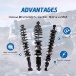 KLV Monotube Rear Shocks for Polaris Sportsman