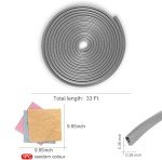 SINGARO 33Ft Car Door Edge Guard Strip