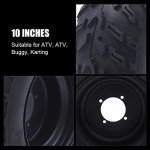 10" ATV Tire and Rim Set for Front/Rear