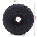10" ATV Tire and Rim Set for Front/Rear