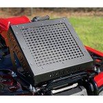 Honda Rancher 420 Radiator Relocation Kit - Black