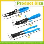 Keadic 3-Piece ATV CV Joint Boot Tool Set