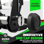 Rhino USA Heavy Duty Ratchet Straps Kit (4-Pack)