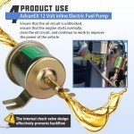 12V Electric Fuel Pump Kit with Hoses & Filters