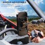 Waterproof Phone Mount for UTV/ATV Roll Bars