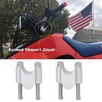 PETCHOR 7/8" Handlebar Riser for ATVs and Bikes