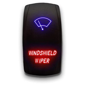 Laser Etched 5-Pin Toggle Windshield Wiper Switch