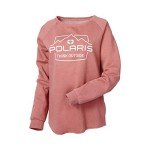 Polaris Women's Adventure Crew Sweatshirt - Dusty Rose