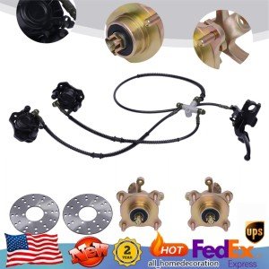 ATV Steering Knuckle and Brake Disc Rotor Kit