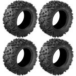 ATV UTV Tire Set 25x8-12 & 25x10-12
