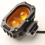 Amber 4" LED Cube Fog Light Pods for ATV