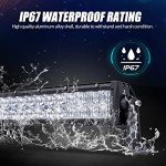 Auxbeam 22" LED Light Bar - 120W Off-Road Lighting