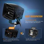 Nilight 3 Inch 42W LED Spot Flood Pods