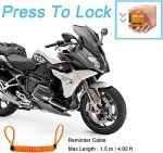 Motorcycle Anti-Theft Disc Brake Lock with Keys