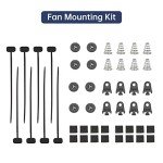 BATONECO 7" Universal Electric Radiator Fan Kit