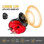 ATV/UTV 12V Horn Kit with Switch - 2 Pack