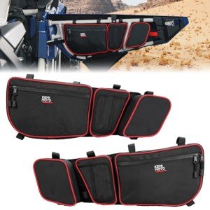 KEMIMOTO X3 Front Door Bags for Can-Am X3