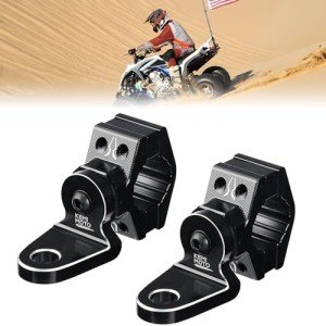 Heavy-Duty ATV Whip and Flag Mount Bracket