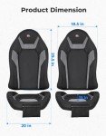 KEMIMOTO Water-Resistant Seat Covers for Polaris RZR